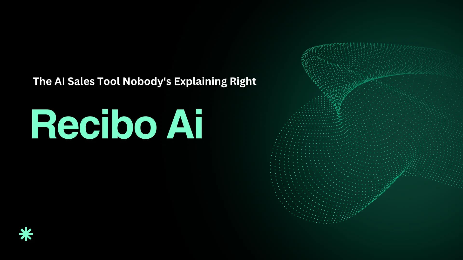 What Is Recibo? The AI Sales Tool Nobody's Explaining Right